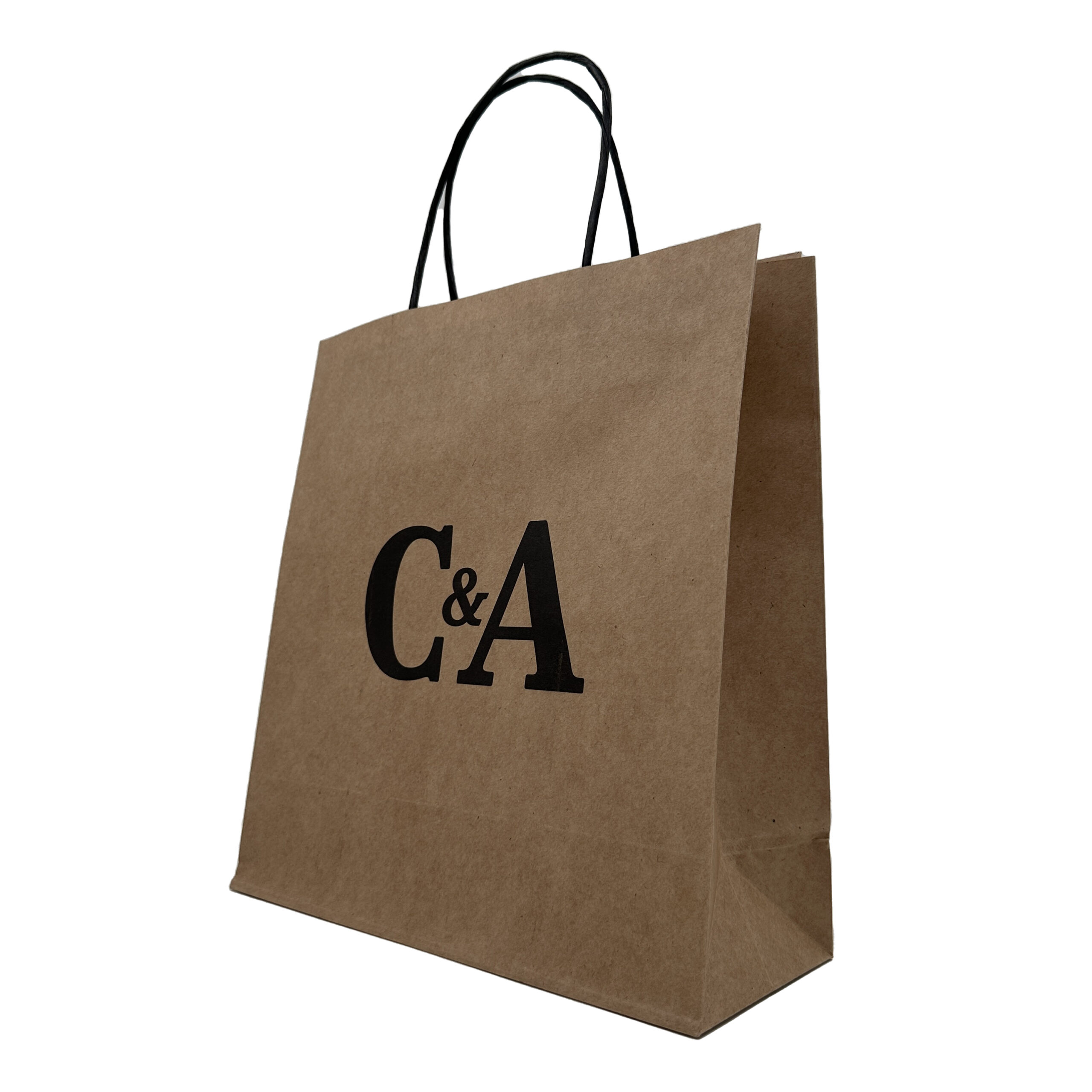 C&A Twisted Handle Paper Bag